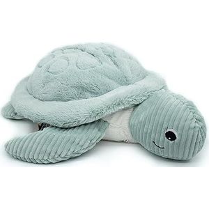 LES DÉGLINGOS PTIPOTOS by Pluche dier Sauvenou de reuzenschildpad, 50 cm, mint – origineel knuffeldier – pyjama – ideaal knuffeldier vanaf de geboorte – zacht pluche – mint