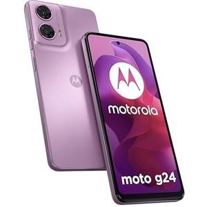 Motorola moto g24 16,7 cm (6.56") Dual SIM Android 14 4G USB Type-C 4 GB 128 GB 5000 mAh Lavendel, Roze