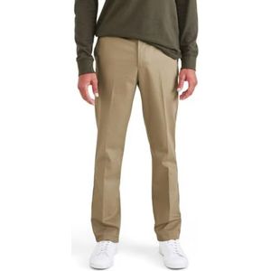Dockers Signature Stain Defender Slim Creased New British Khaki 31 32, Nieuwe Britse kaki., 31W / 32L