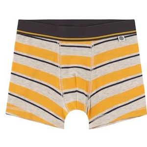 Sanetta Kinderjongens onderbroek shorts geweven bio-katoen, Beeswax, 92 cm