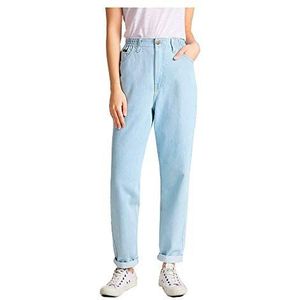 Lee Womens Elastische Mom Jeans, gebleekt Ore, 25/31