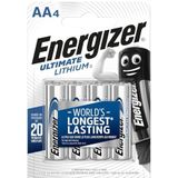 Energizer Lithium AA - 4 blister