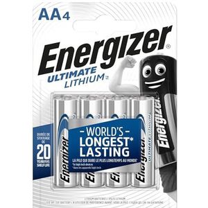 Energizer Lithium AA - 4 blister