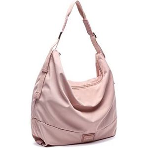 Abbacino Hobo tas lange greep roze