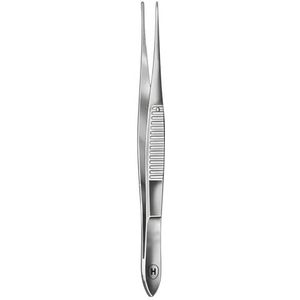 Hammacher Microscopisch pincet, gebogen, fijn, 130 mm lengte