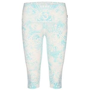 super.natural 3/4 lange dames functionele broek, met merinowol, W Super 3/4 TIGHTS PRINTED