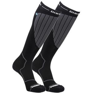 DISSENT GFX Compression Hybrid DLX-Wool Ski- en wandelsokken, comfort en ademend vermogen, skisokken voor dames en heren