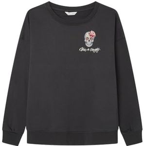 Springfield Damessweatshirt, antraciet, M