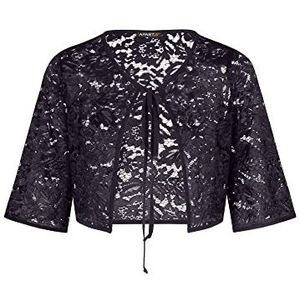 ApartFashion Dames kanten bolero trui, Navy, Normaal, navy, S