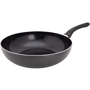 Cosy & Trendy - Essentials - Wok - D28 cm - Aluminium - Antiaanbaklaag - Geschikt voor Inductie - PFAS-vrij