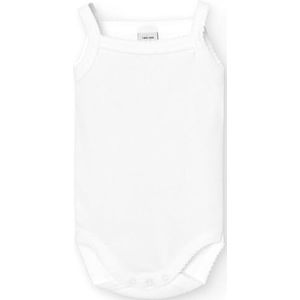 BABIDU Uniseks baby slim fit, Wit, 9 maanden