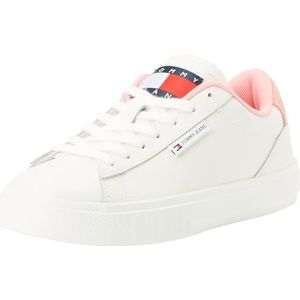 Tommy Jeans Dames TJW Cupsole Sneaker ESS, Tickled Pink, 5 UK, Roze gekieteld, 38 EU