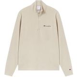 Champion - Authentic Athletic Apparel - Trui - Zwart/Wit - Halve Rits