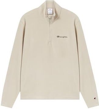 Champion - Authentic Athletic Apparel - Trui - Zwart/Wit - Halve Rits