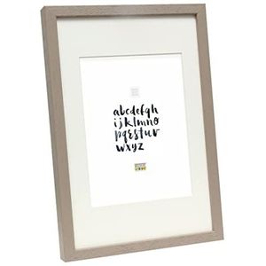 Deknudt Frames Basic, Taupe High Moulding In Hout Met Mount - Order Size=Frame Size