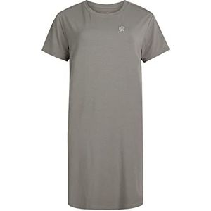 URBAN QUEST Dames Jurk Bamboo Grey Night Shirt, XL