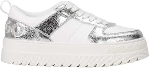 HUGO Dames Lyssa_Tenn_pucrk Sneaker, Open Wit, 5 UK, Open Wit, 38 EU