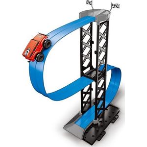 Gearbox Magnetische Racebaan - 0,5 Meter Hoog - 12 Onderdelen - Inclusief Auto - Blauw