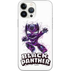 ERT GROUP mobiel telefoonhoesje voor Apple Iphone 6 PLUS origineel en officieel erkend Marvel patroon Black Panther 017 aangepast aan de vorm van de mobiele telefoon, hoesje is gemaakt van TPU