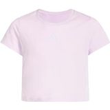 adidas Niñas ESSENTIALS LOGO T-SHIRT, ice lavender/white, 14-15 Years