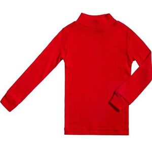 BABIDU Uniseks T-shirt voor kinderen, Rood, 8 Jaren
