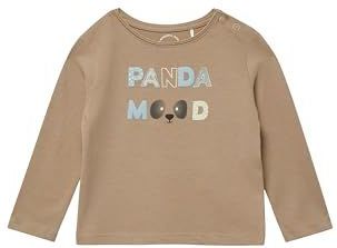 s.Oliver - T-Shirt - Katoen - Panda-print