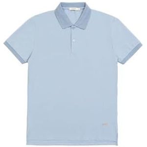 GIANNI LUPO Piqué-poloshirt voor heren GL2233F-S24, Hemel, XL