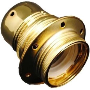 Lamphouder van metaal, schroefsluiting, E27