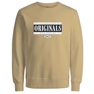 JORCOBIN Crew Neck JNR, Italian Straw, 164 cm