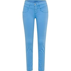 BRAX Dames Style Ana Sensation Push UP-Blue Planet met Zipper Jeans, SANTORIN, 34, Santorijn, 26W x 32L