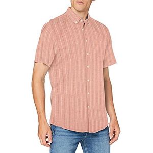 Camel Active Heren 1/2 A vrijetijdsoverhemd, oranje (oranje S50), M