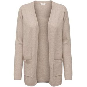 JdY JDYMARCO L/S Open Cardigan KNT NOOS, beige/detail: melange, S