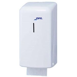 Toiletrolhouder grote rollen Jovel af50000 azur dubbele toiletpapierhouder, Home, 2 rollen, wit