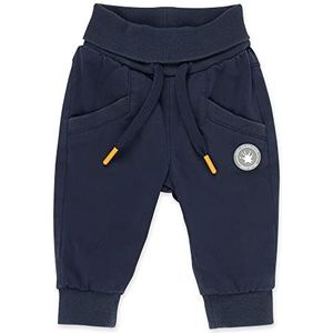 Sigikid Gabardine broek van biologisch katoen voor baby's, jongens in de maten 62 tot 98, donkerblauw, 62 cm