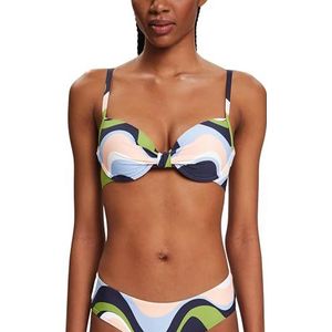 ESPRIT Wave Beach RCS pad.Bra, Donkerblauw, 36 / B
