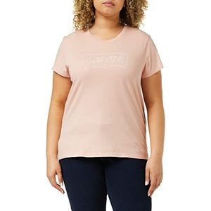Levi's The Perfect Tee T-shirt Vrouwen, Outline Batwing Evening Sand, XS