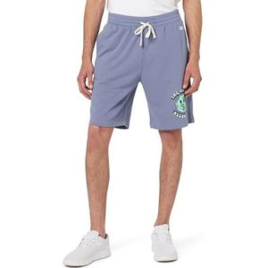 Champion Rochester 1919 Eco Future - Circular Recycled Spring Terry Graphic bermuda shorts, duifgrijs, L heren SS24, Taupe, L