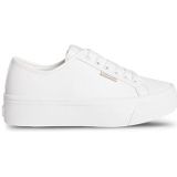 Calvin Klein Jeans - Vulc Flatform - Sneakers - Wit - Dames