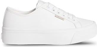 Calvin Klein Jeans - Vulc Flatform - Sneakers - Wit - Dames