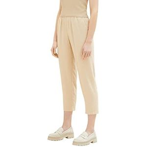 Tom Tailor Denim dames 1036521 Broek, 31700 - Dusty Sand Beige, XXL