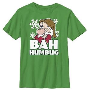 Disney Snow White Bah Humbug Grumpy Boys T-shirt, Kelly Green, X-Small, Kelly Green, XS