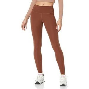 Amazon Merk - Core 10 vrouwen bijna naakt Yoga hoge taille volledige lengte Legging-28,Koffie,XL
