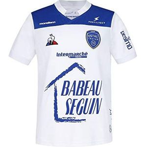 Le coq Sportif ESTAC shirt Match EXT SS korte mouwen kinderen kinderen New Optical White, 10A