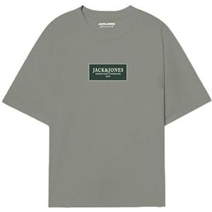 JACK & JONES Jorgreene Tee Ss Crew Neck FST, zeegras, XXL