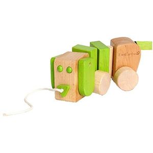 EverEarth Pull-Along Hond EE32588 Trekspeelgoed van hout voor kinderen vanaf 18 maanden