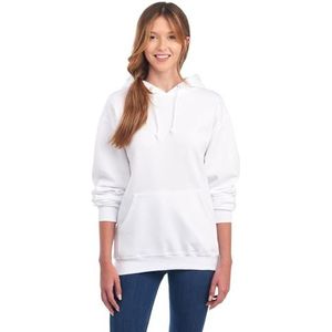 Jerzees Sweatshirt met capuchon voor heren, Hoodie - Wit, S