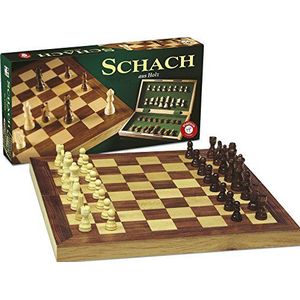 Piatnik schaakcassette hout groot