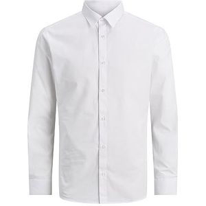 JJJOE LS TC NOOS MNI Shirt, wit, 116 cm