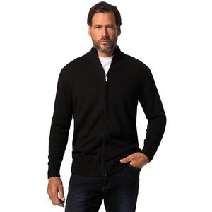 JP1880 Vest zwart, Effen