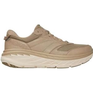 HOKA Bondi L Lifestyle Wandelschoenen voor volwassenen, Dune Oxford Tan, 40 EU